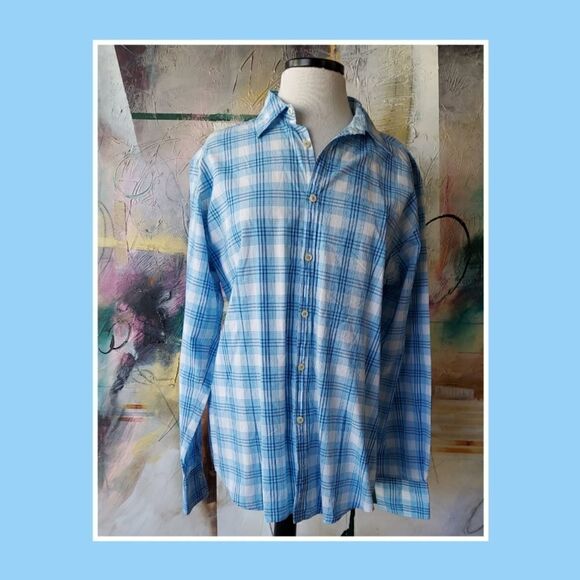 SHIRT BY SHIRT LONG SLEEVE BUTTON DOWN LARGE - Picture 1 of 4